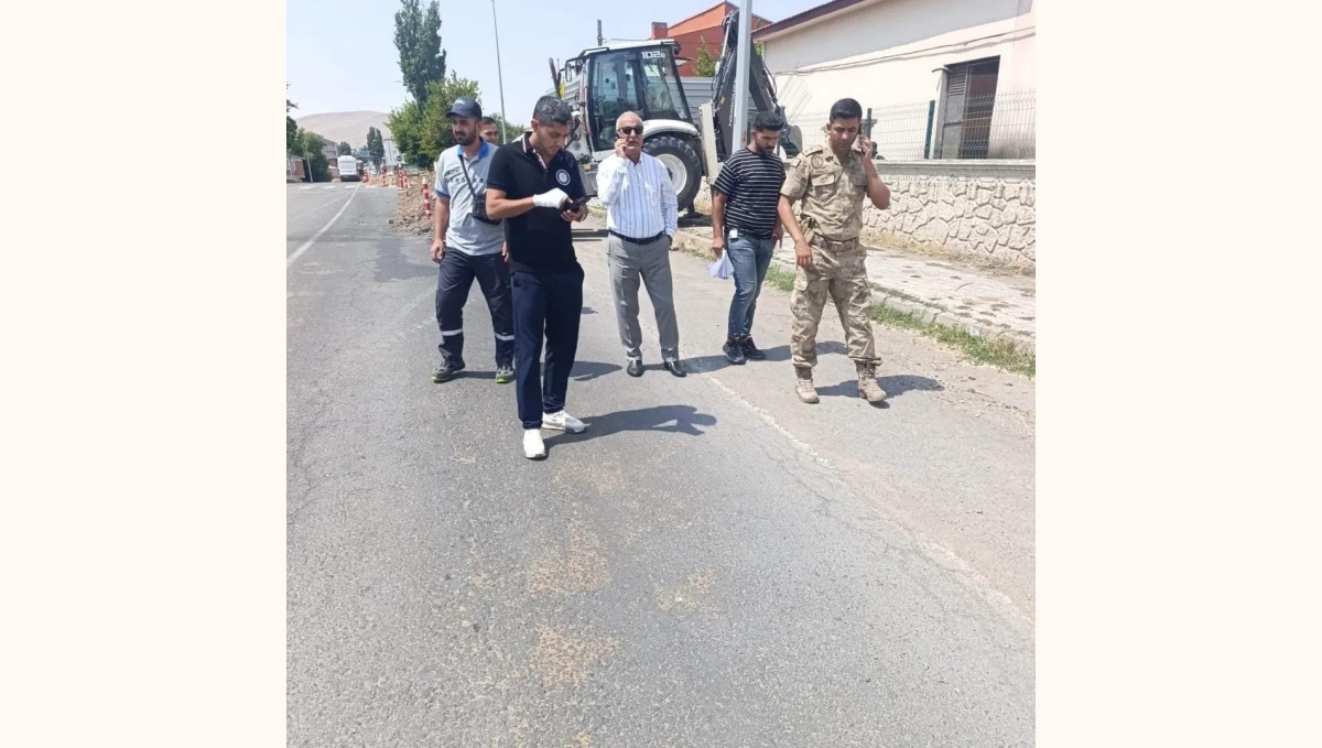 Hamur'da Doğal Gaz Altyapı Çalışmaları Devam Ediyor