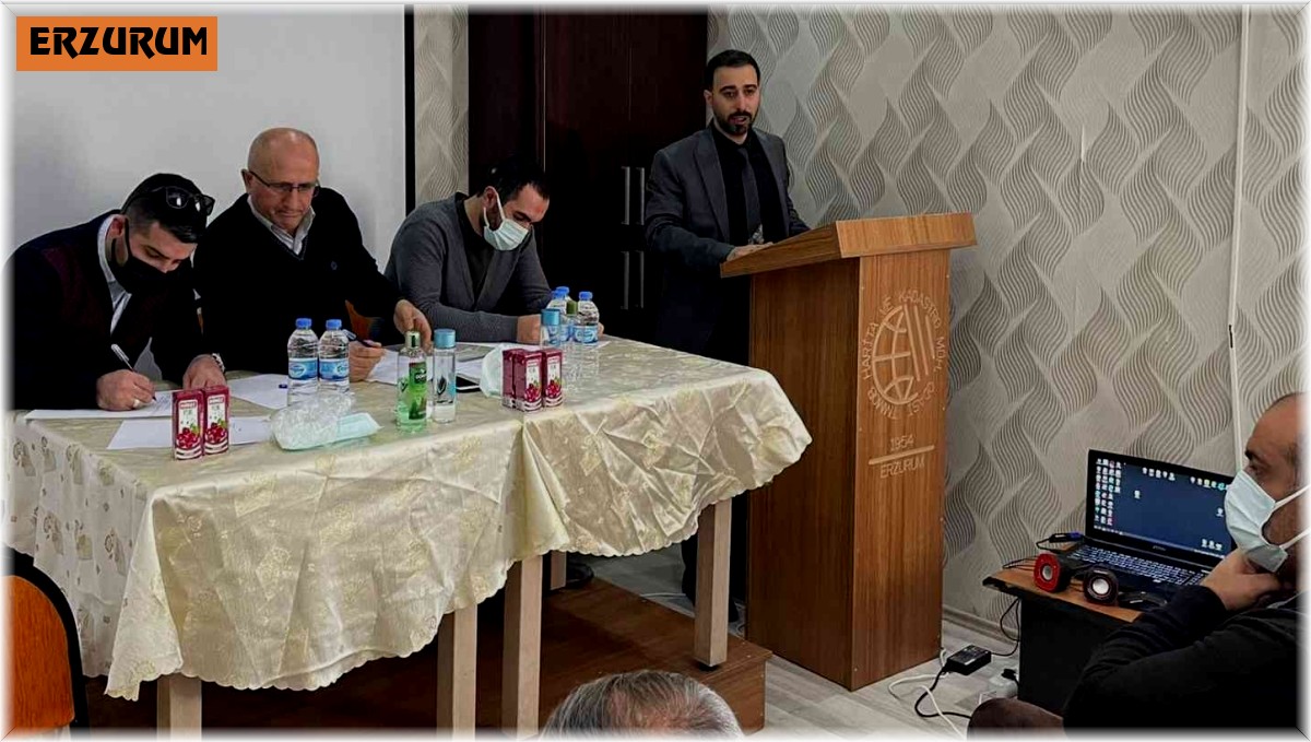 Harita ve Kadastro Mühendisleri Odası Erzurum Bölge Başkanlığı seçimleri yapıldı