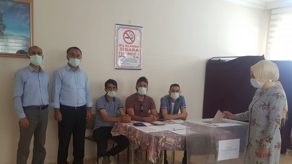 Harun Yıldırım, Eleşkirt İLKSAN ilçe temsilciliğine seçildi