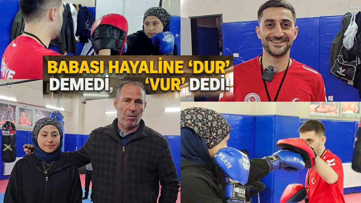 Hasköy'de önyargılara rağmen boksa devam eden Cennet Aykut'un en büyük destekçisi babası