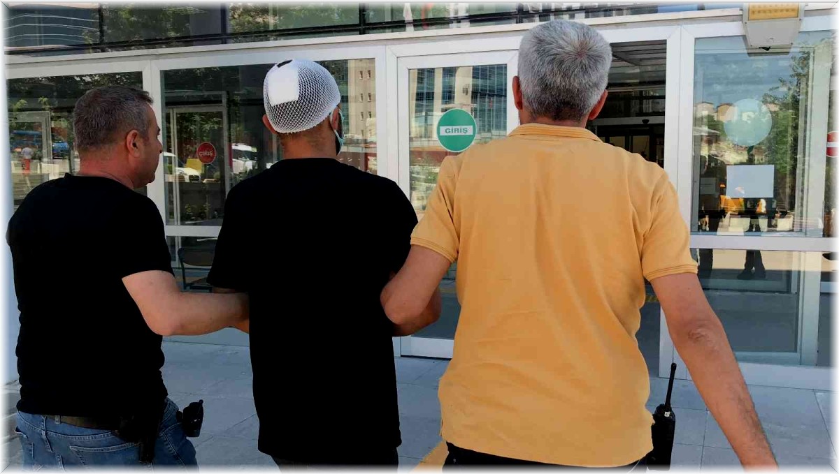 Hastanede dehşet saçan şüpheli adliyeye sevk edildi