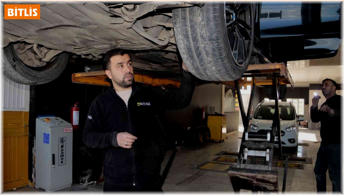 Havaların soğumasıyla oto tamircilerde yoğunluk başladı