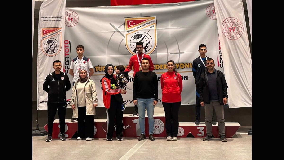 Havalı Silahlar Türkiye Şampiyonasında Erzincan başarısı