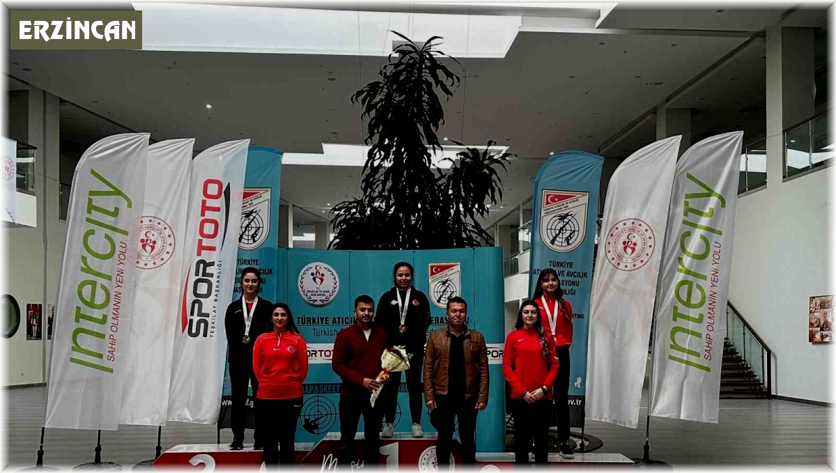 Havalı Silahlar Türkiye Şampiyonasında Erzincanlı sporcudan Türkiye rekoru