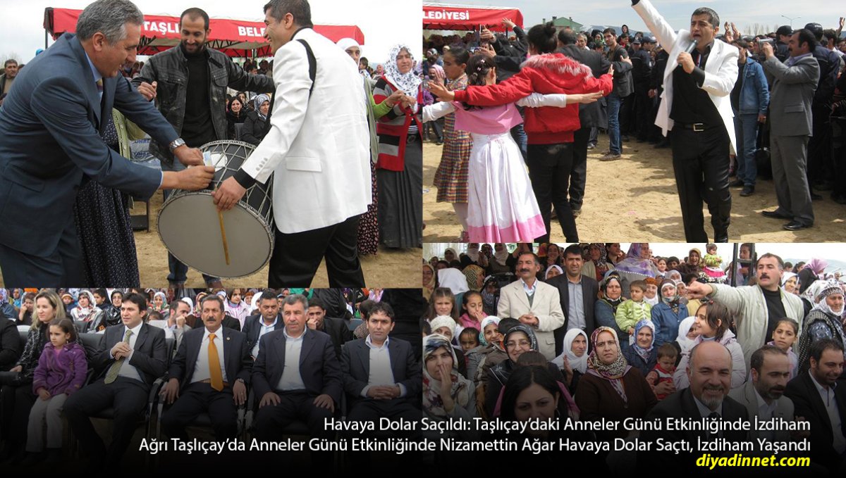 Havaya Dolar Saçıldı: Taşlıçay'daki Anneler Günü Etkinliğinde İzdiham