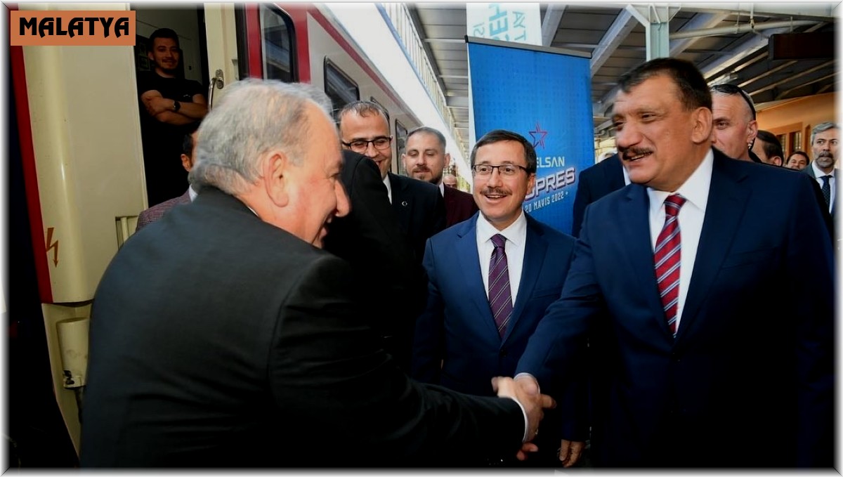 Havelsan ekspresi bilim treni Malatya'da