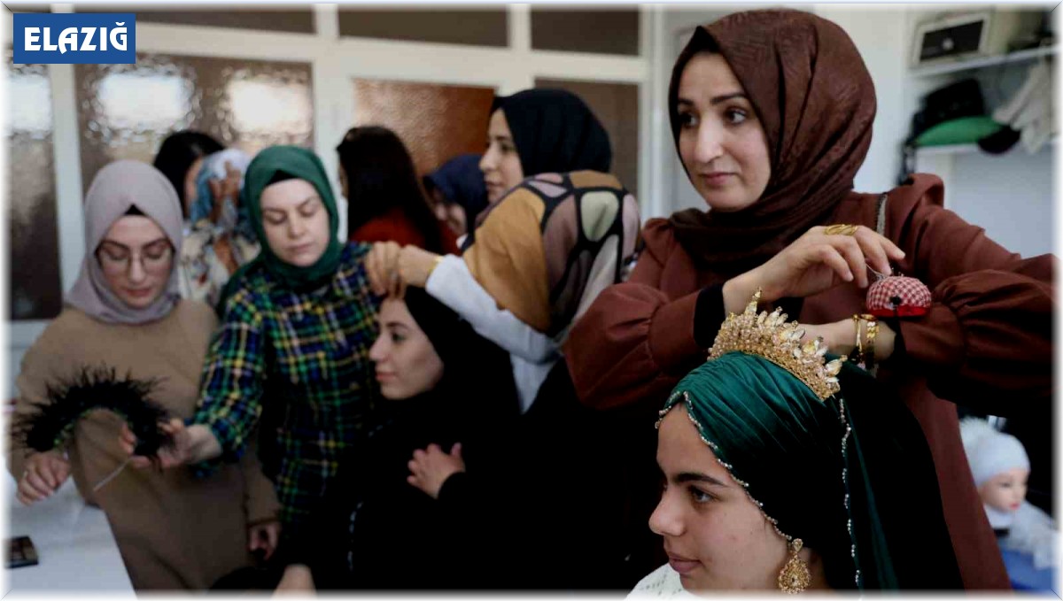 Hayallerini gerçekleştirmek isteyen kadınlar kuaförlük kursunda ter döküyor