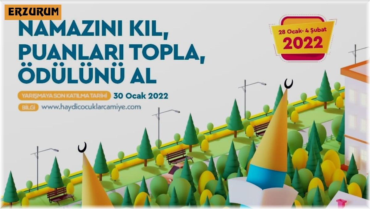 "Haydi Çocuklar Camiye" yarışmasının kayıtları devam ediyor