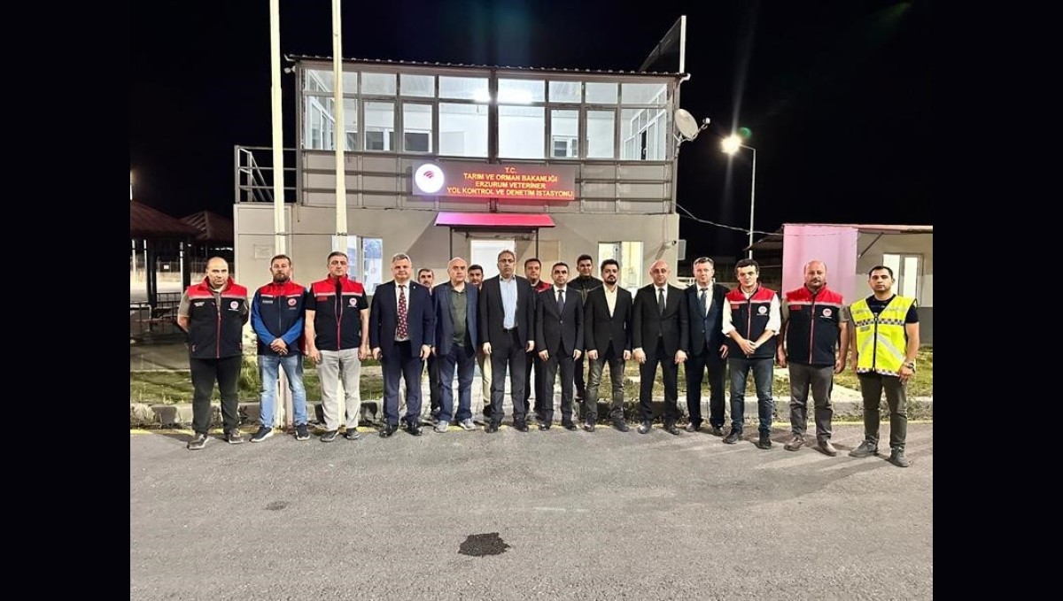 Hayvan Kontrol ve Denetim İstasyonu'nu incelediler