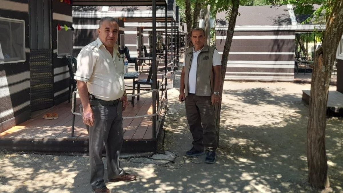 Hazar Gölü Tabiat Parkında kontrol ve denetim