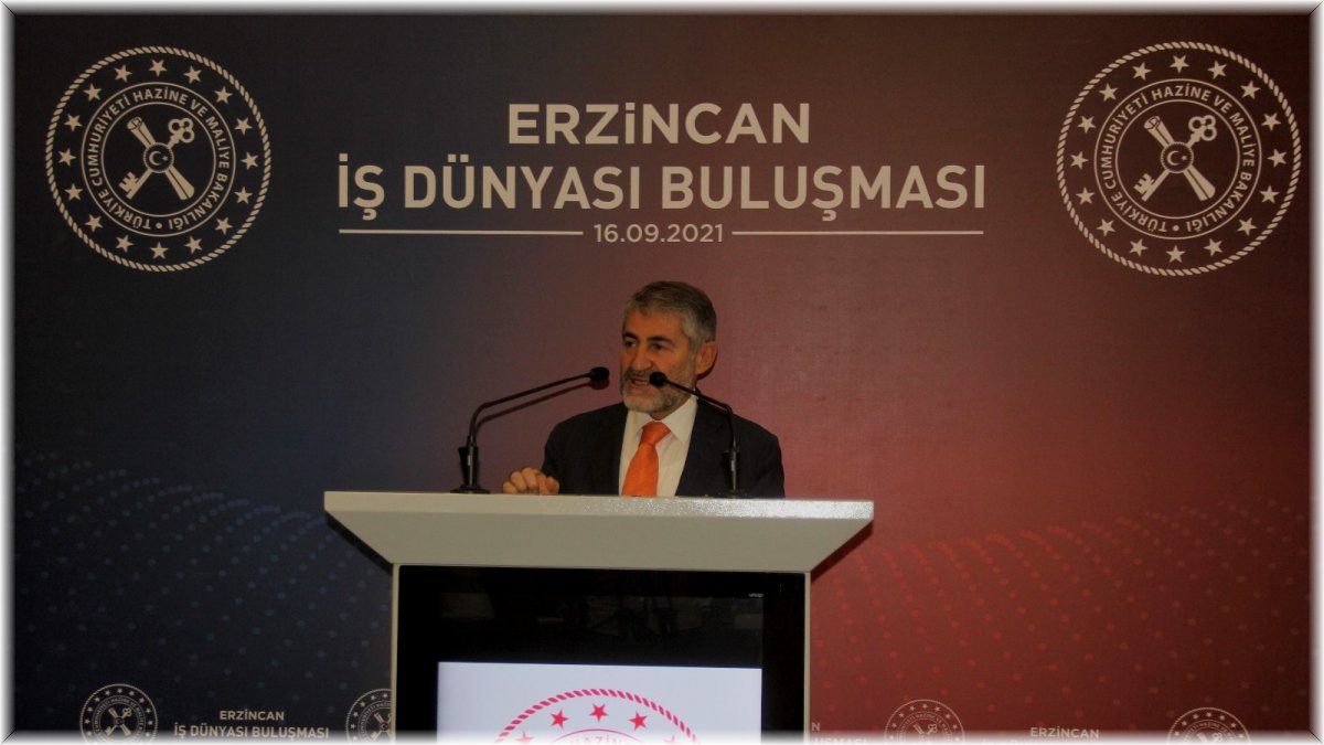 Hazine ve Maliye Bakan Yardımcısı Nebati: “Erzincan Türkiye’nin ortalamasıyla büyüyen bir şehrimiz”