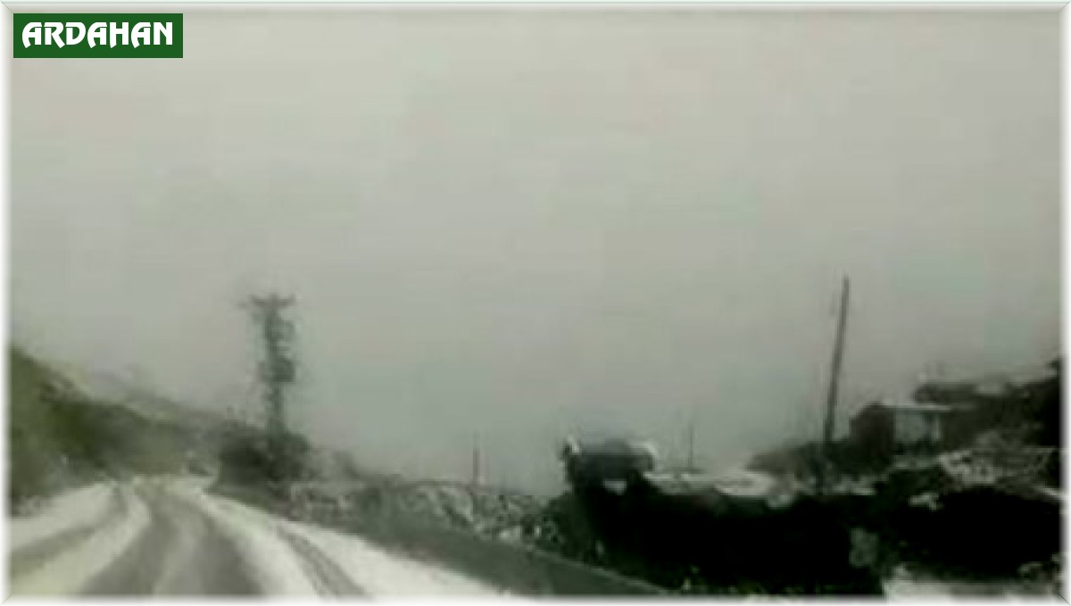 Haziran ayında her yer beyaza büründü