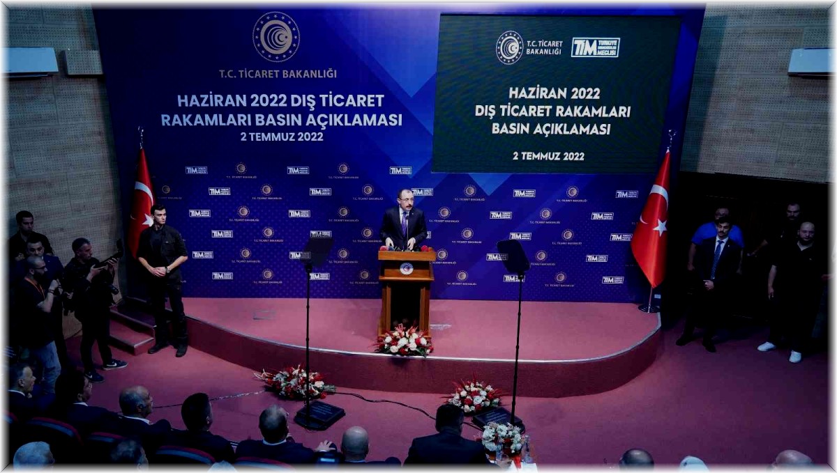 Haziranda 23,4 milyar dolarla tarihin en yüksek aylık ihracatına ulaşıldı