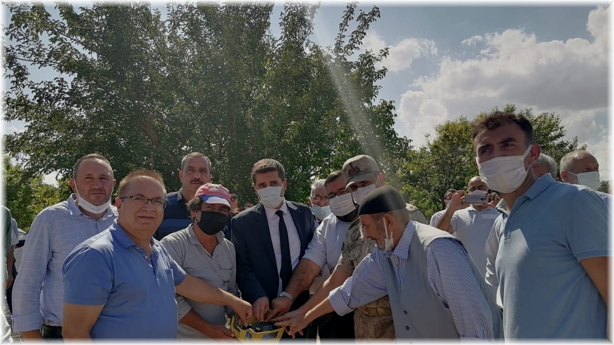 “Hazreti Hamza Cami” nin temeli törenle atıldı
