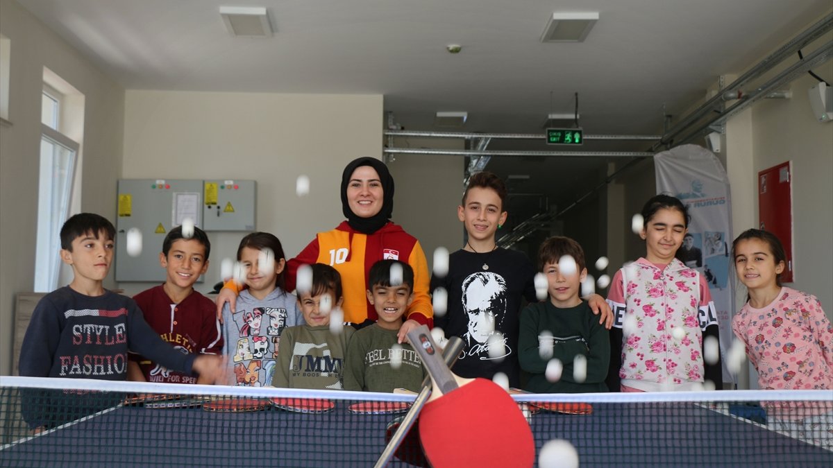 Hekimhan'da spor kursları ilgi görüyor