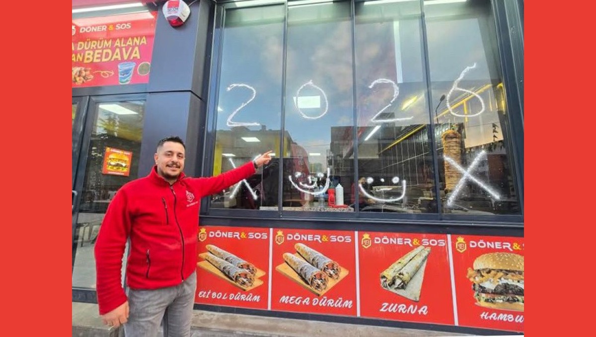 Herkes 2025'i bu işletme 2026'yı kutladı