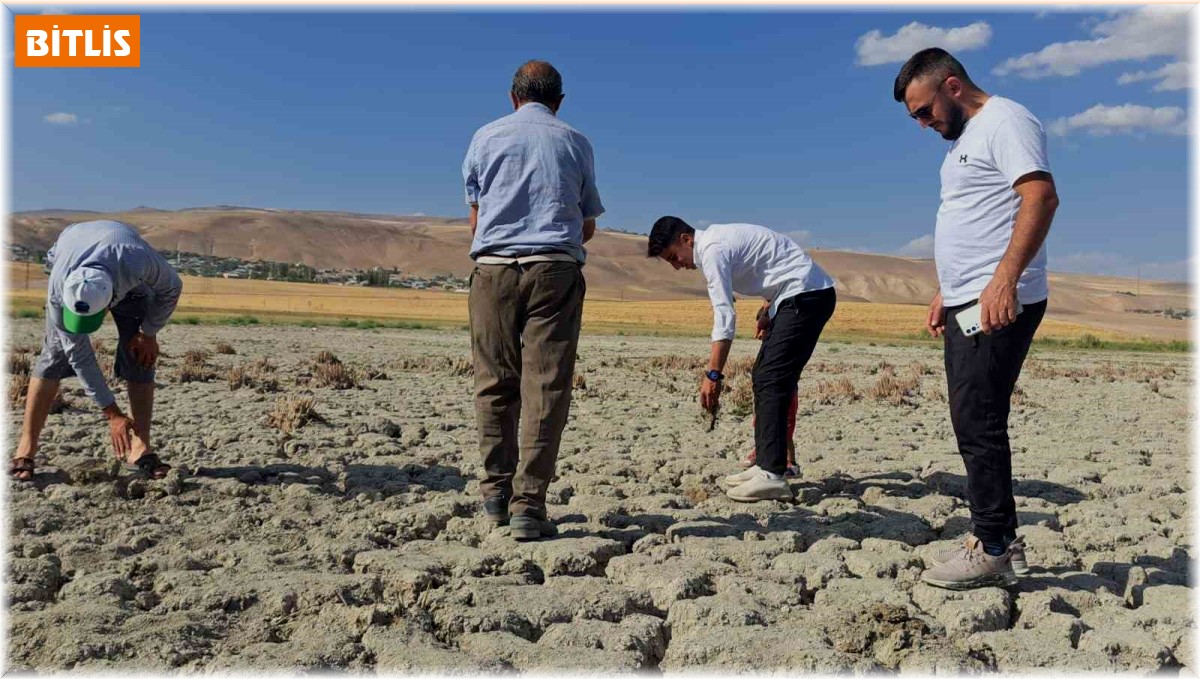 Heybeli Gölü kuraklık nedeniyle tamamen kurudu