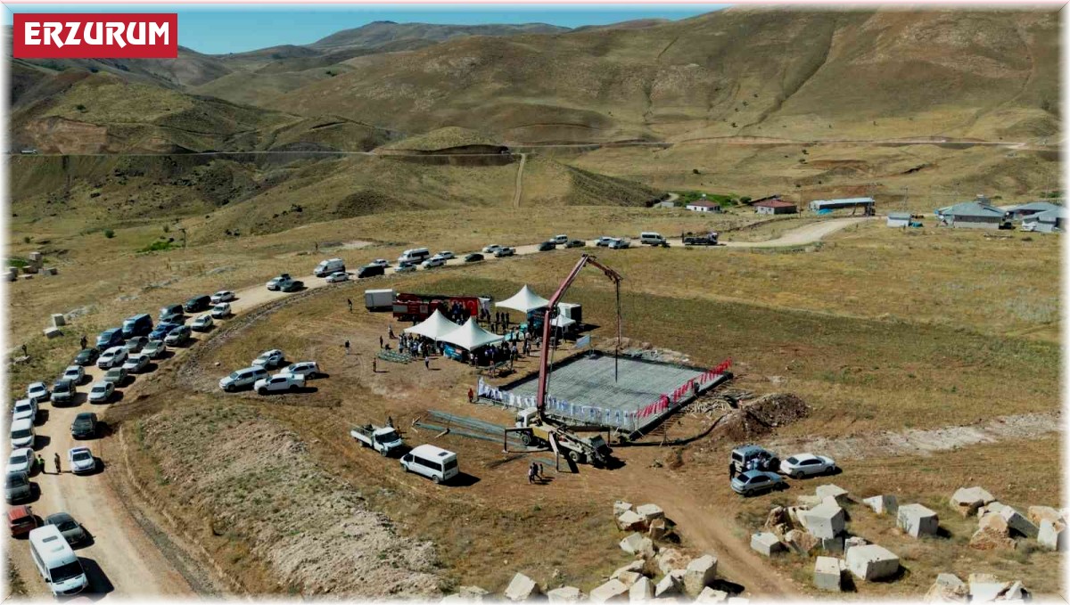 Hınıs Başköy Cemevi'nin temeli düzenlenen törenle atıldı