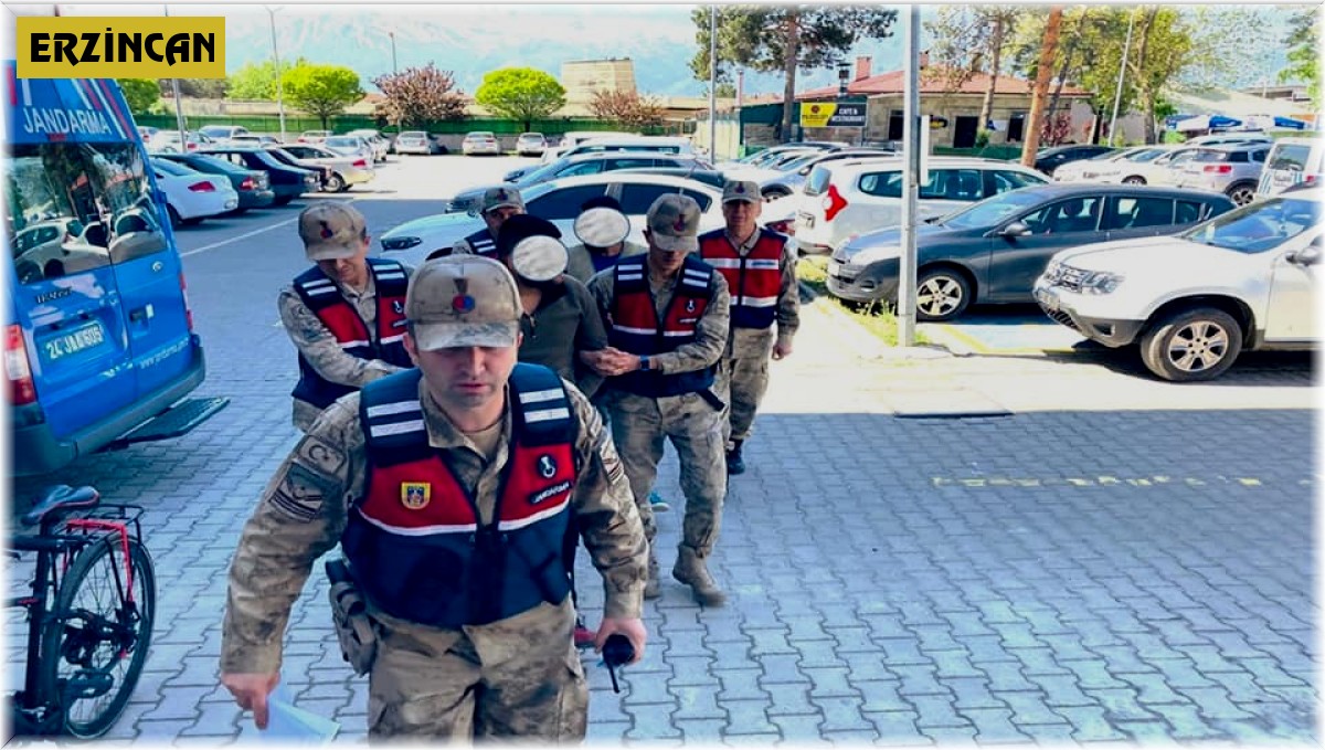 Hırsızlığa kalkışan 2 kişi jandarma ekiplerinden kaçamadı