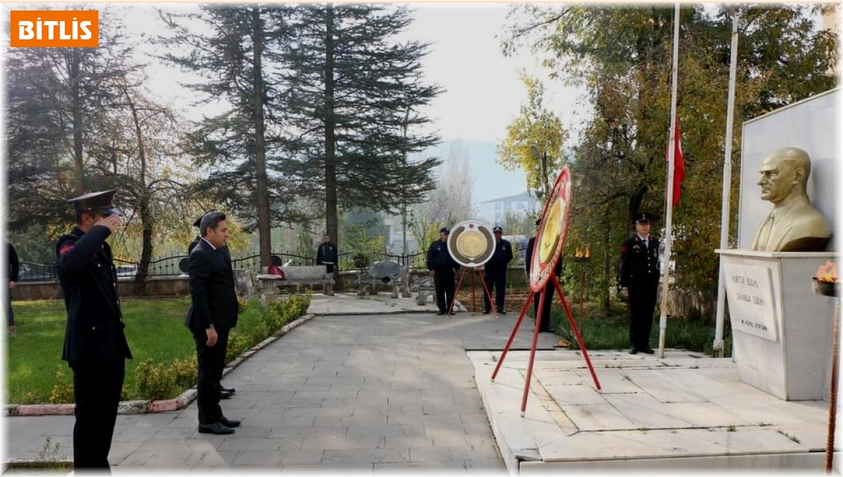 Hizan'da 10 Kasım Atatürk'ü anma programı