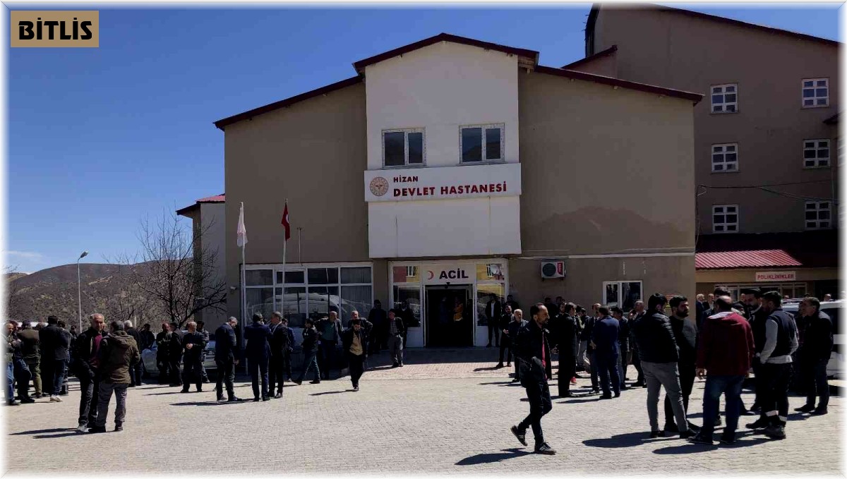 Hizan'da bıçaklı kavga: 1 ölü