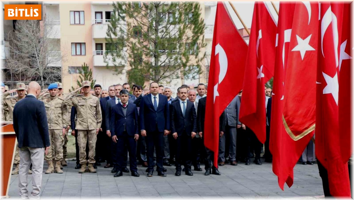 Hizan'da Çanakkale Zaferi ve Şehitleri Anma günü kutlandı