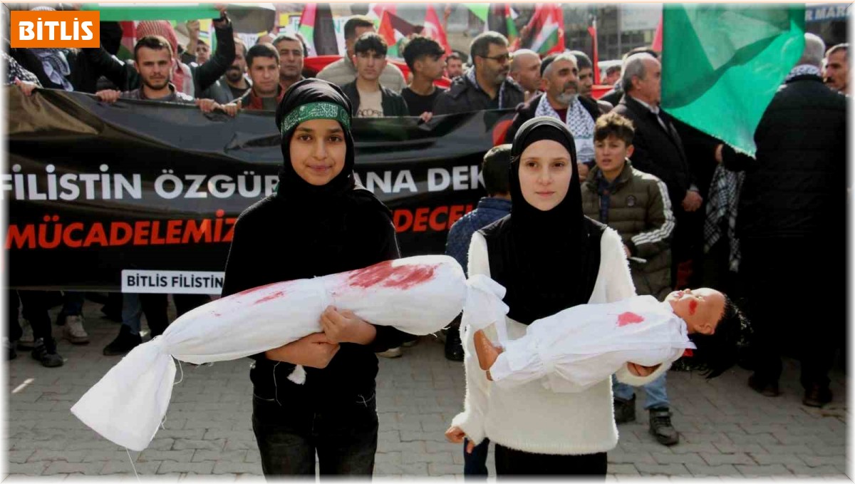 Hizan'da Filistin'e destek yürüyüşü