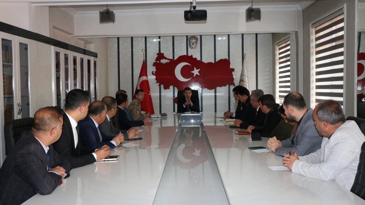 Hizan'da istişare ve değerlendirme toplantısı yapıldı