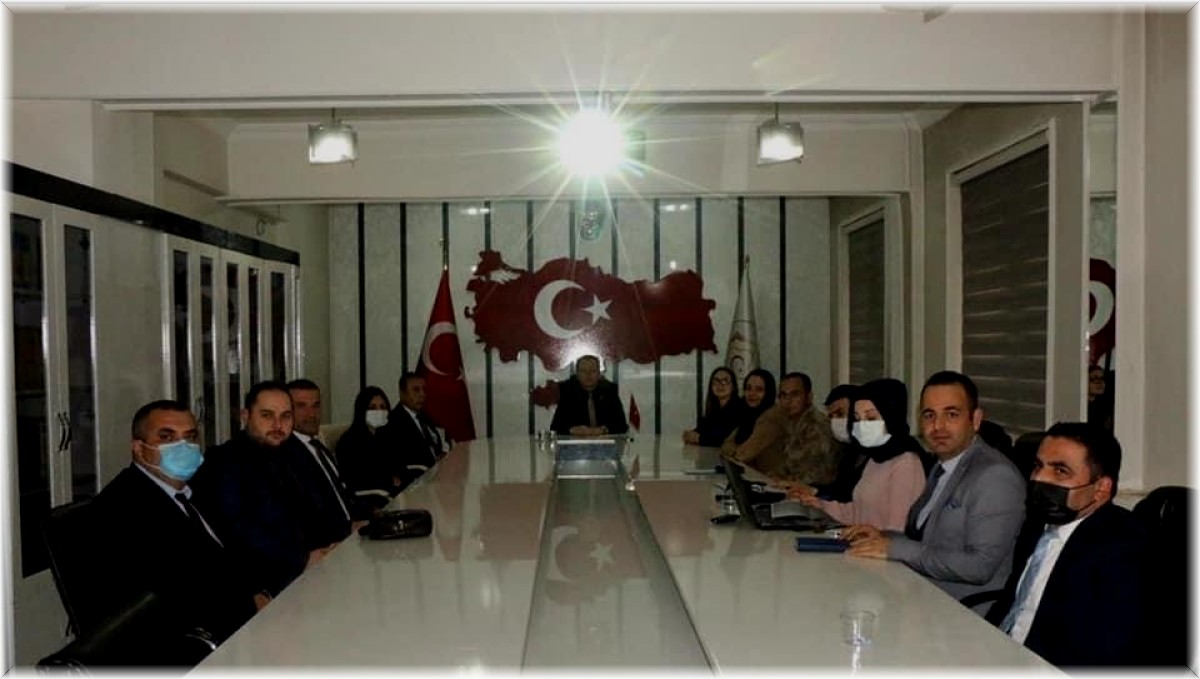 Hizan'da 'Kadına Yönelik Şiddetle Mücadele Koordinasyon, İzleme ve Değerlendirme Toplantısı' yapıldı