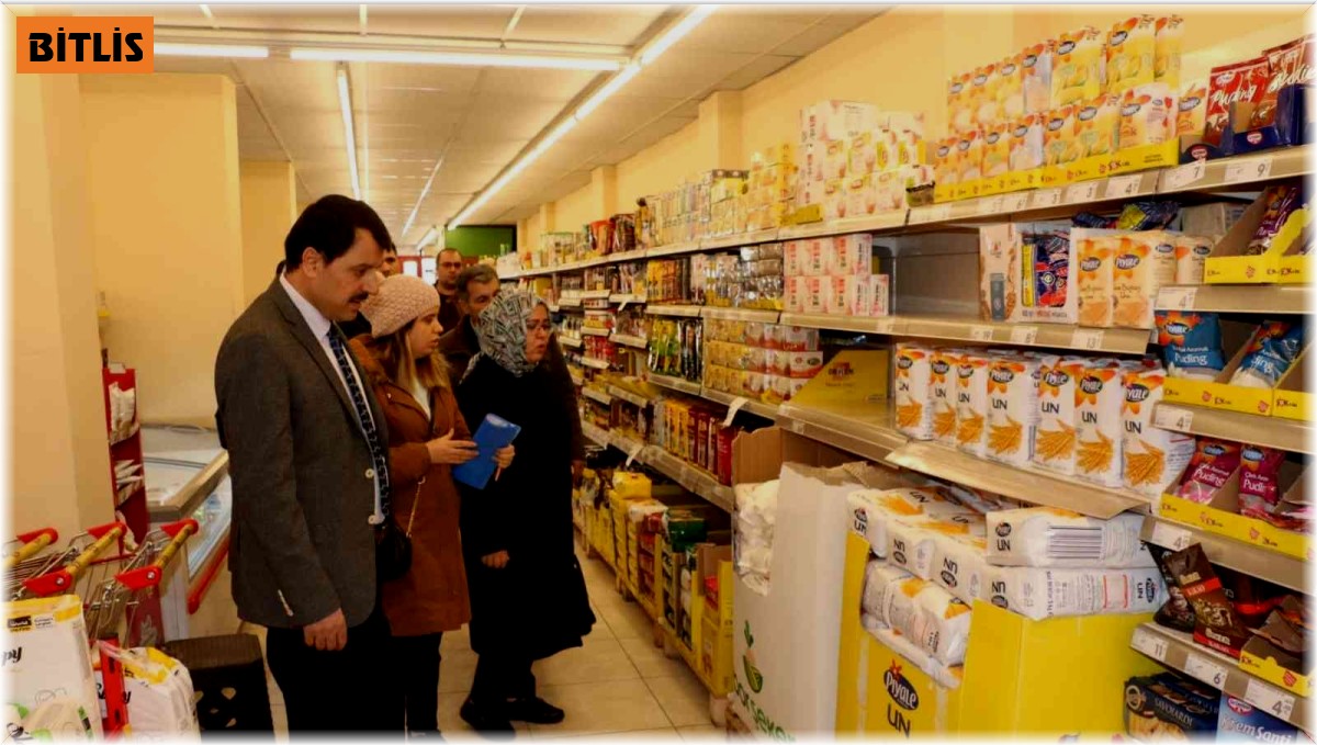 Hizan'da 'şeker' denetimi