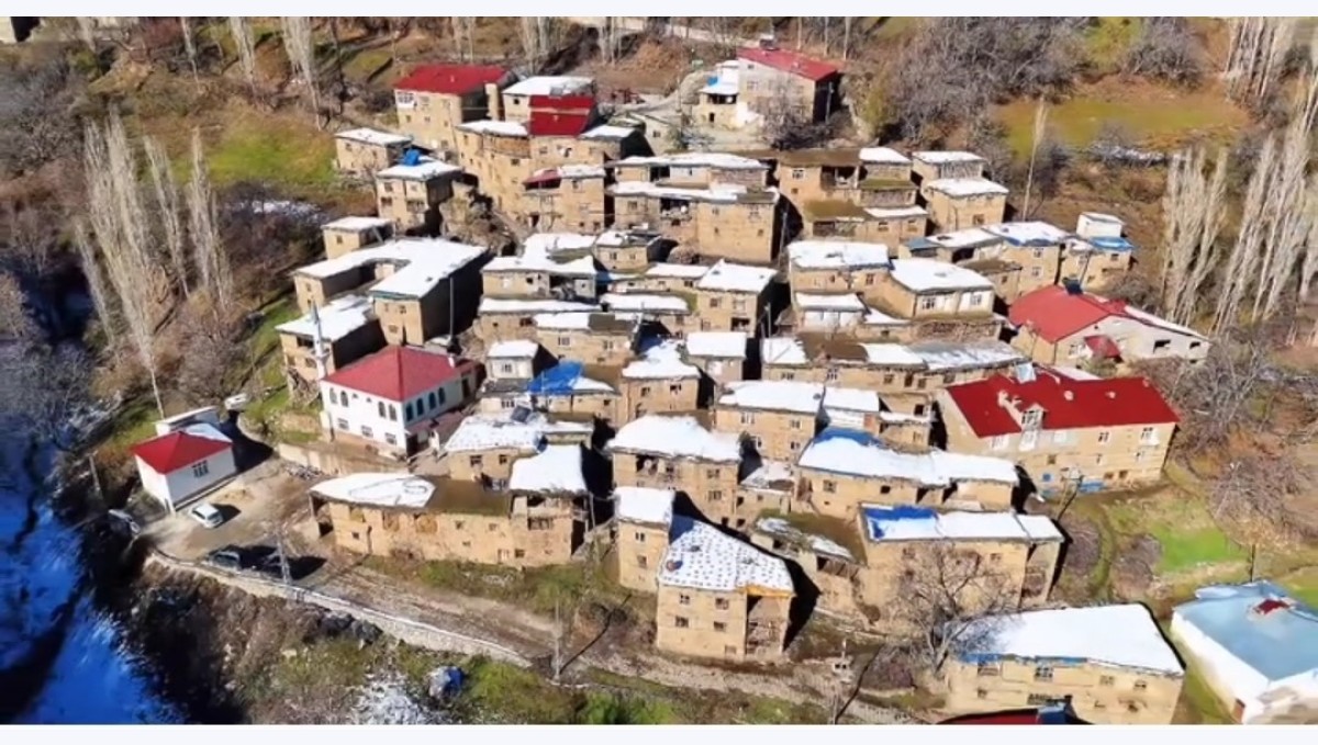 Hizan ilçesinin doğal güzellikleri havadan görüntülendi