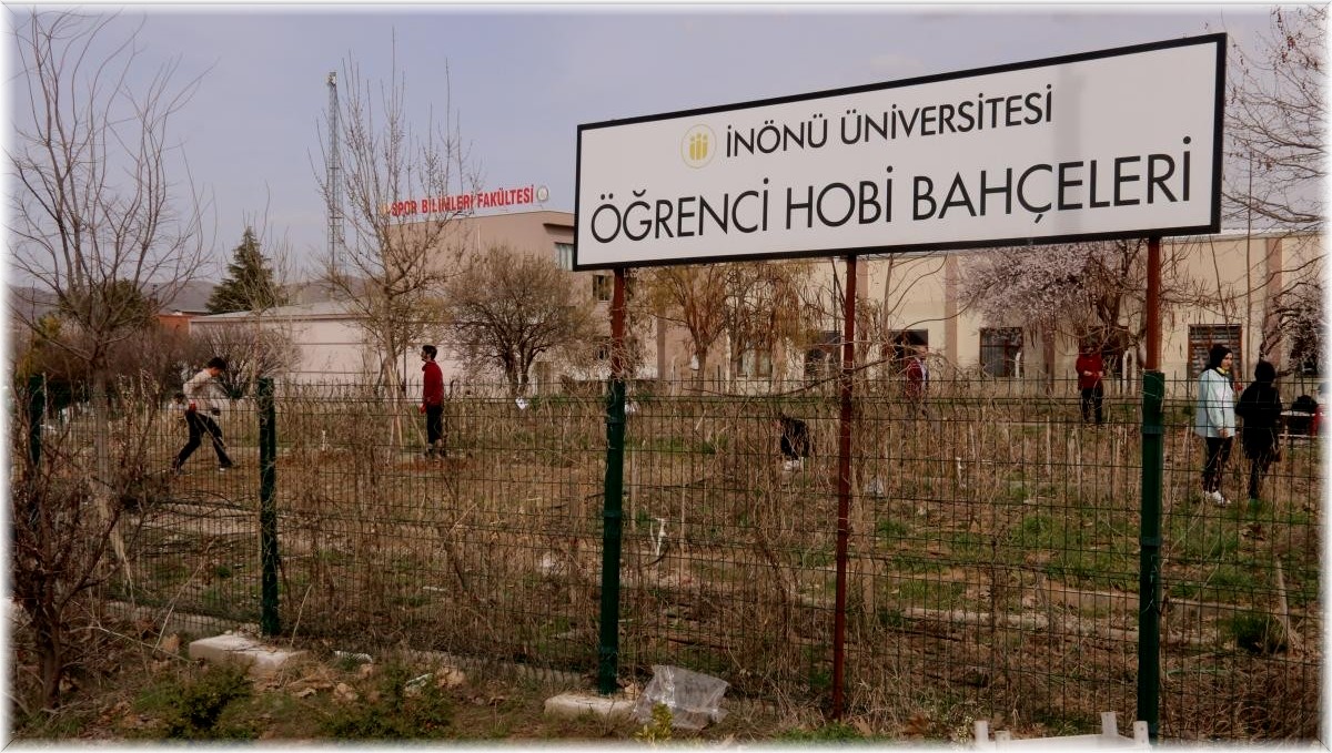 Hobi bahçeleri öğrencilerin hizmetinde