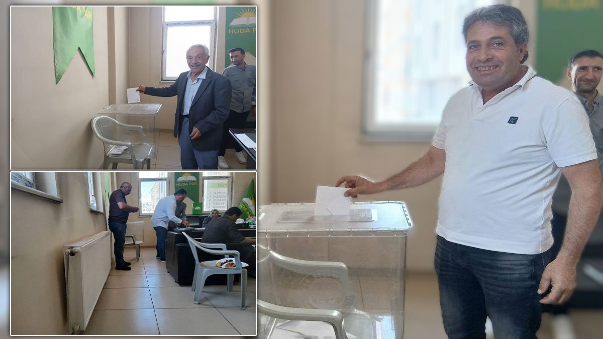 HÜDA PAR Eleşkirt İlçe Kongresinde Nimet Yıldız Başkan Seçildi