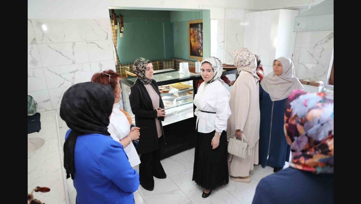 Hünerli Eller Kadın Kooperatifi'nin el emeği lezzetleri incelendi