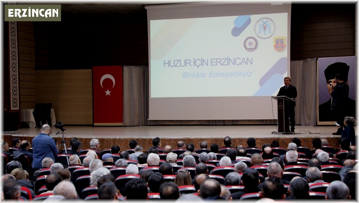 'Huzur İçin Erzincan' projesinin tanıtımı yapıldı
