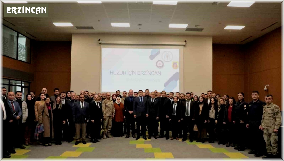 'Huzur İçin Erzincan' projesinin üçüncü toplantısı yapıldı