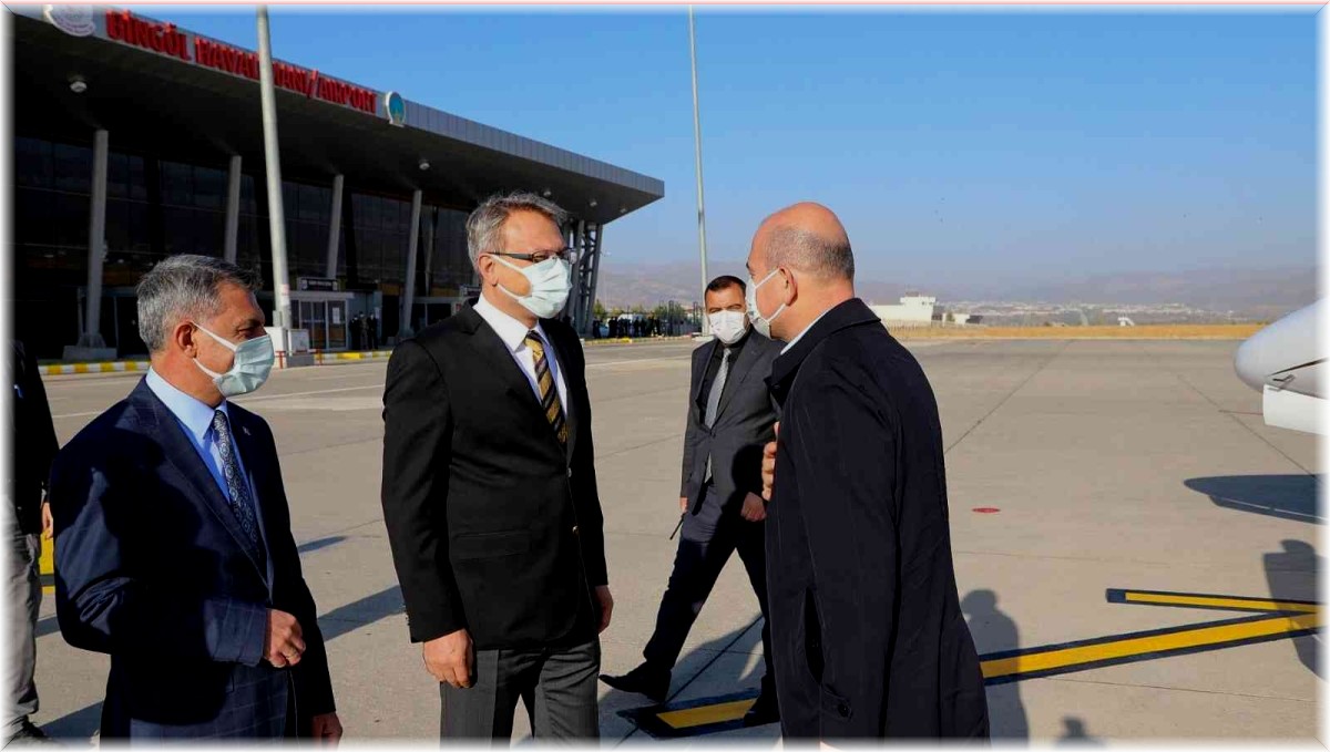 İçişleri Bakanı Soylu Bingöl'de