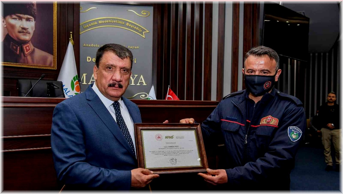 İçişleri Bakanı Soylu'dan Başkan Gürkan ile personele teşekkür belgesi