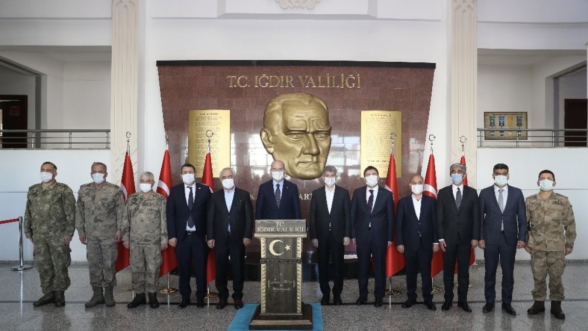 İçişleri Bakanı Soylu Iğdır'da