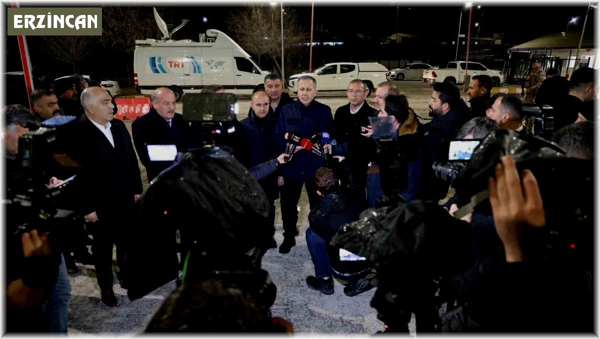 İçişleri Bakanı Yerlikaya: "Kayan kütlenin hacmi 10 milyon metreküp"