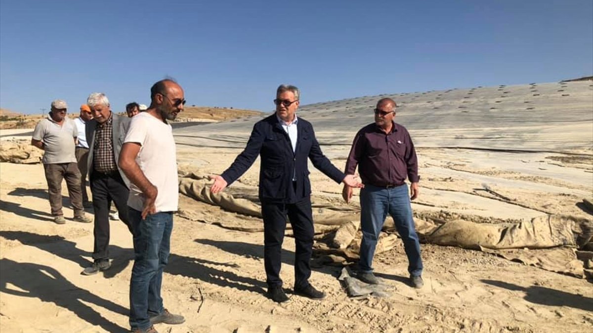 İçlikaval Göletinin yapımı sürüyor