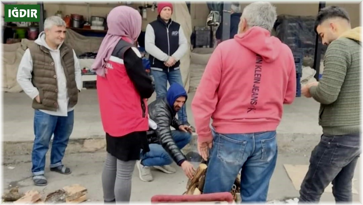 Iğdır'a deprem bölgesinden 1558 kişi geldi