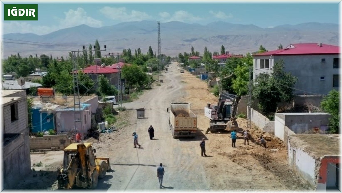 Iğdır Belediyesinden yol genişletme çalışması