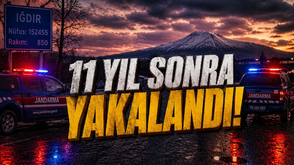 Iğdır'da 11 yıl hapis cezasıyla aranan firari hükümlü yakalandı