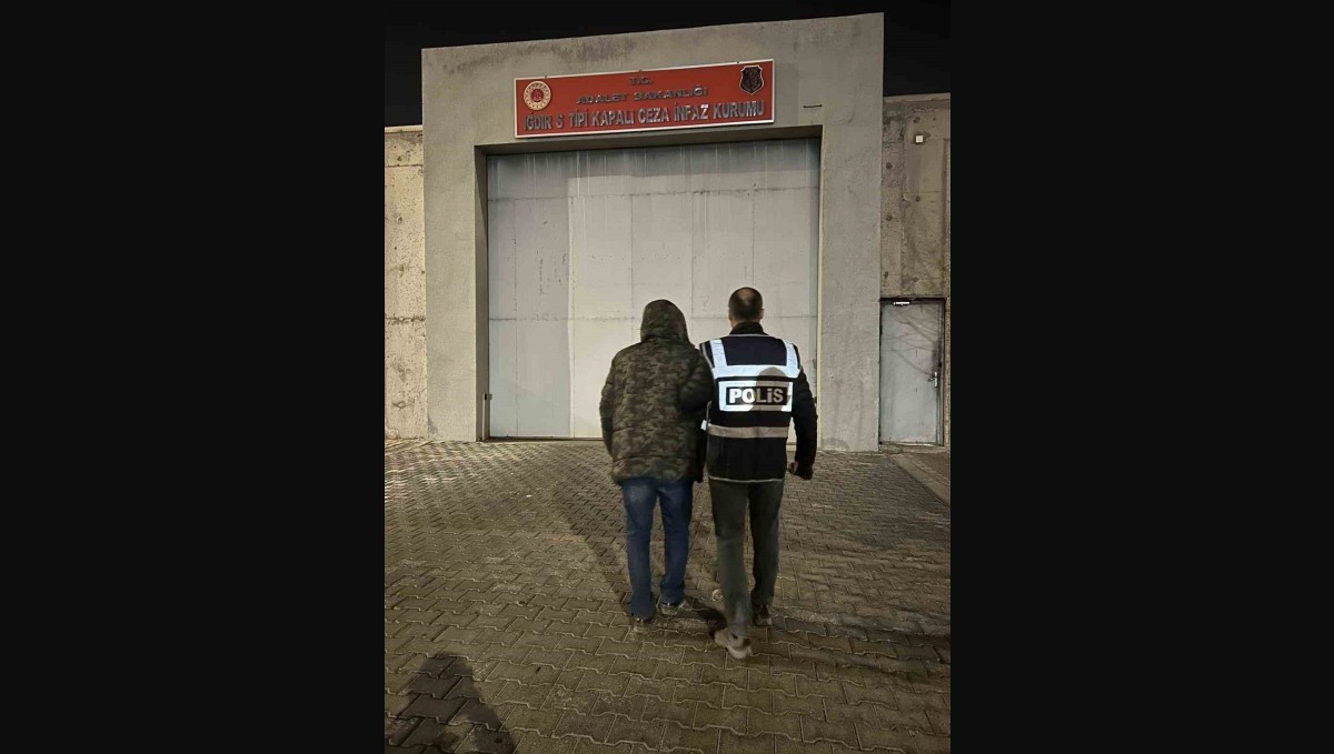 Iğdır'da 12 yıl kesinleşmiş hapis cezası bulunan kişi tutuklandı