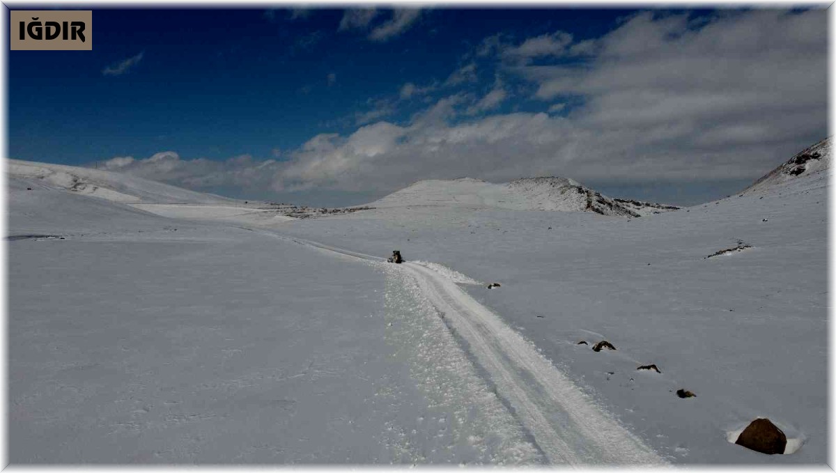Iğdır'da 23 köy yolu ulaşıma kapandı