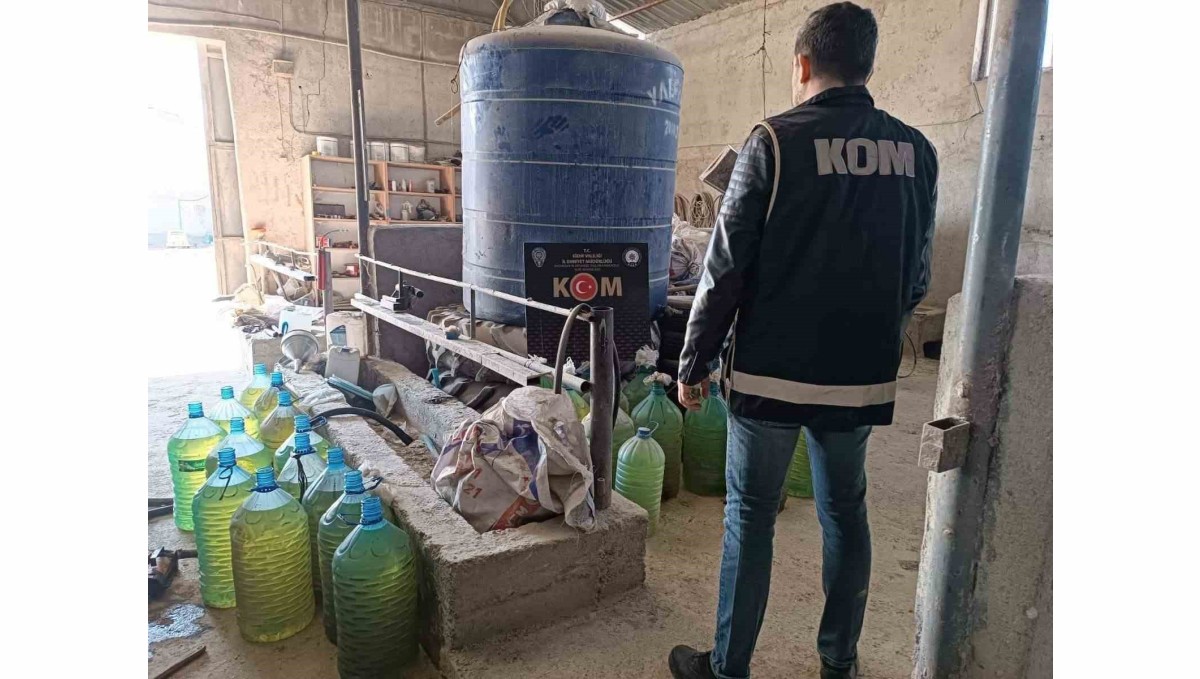 Iğdır'da 517 litre kaçak akaryakıt ele geçirildi