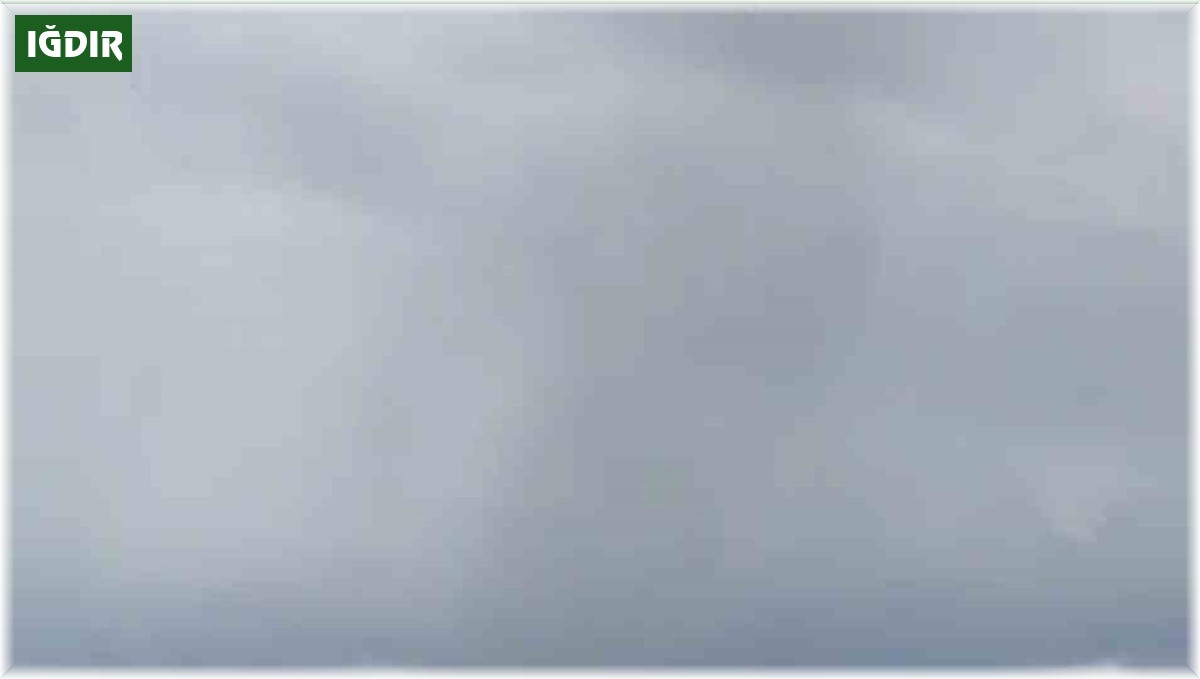 Iğdır'da aniden oluşan hortum korkuttu