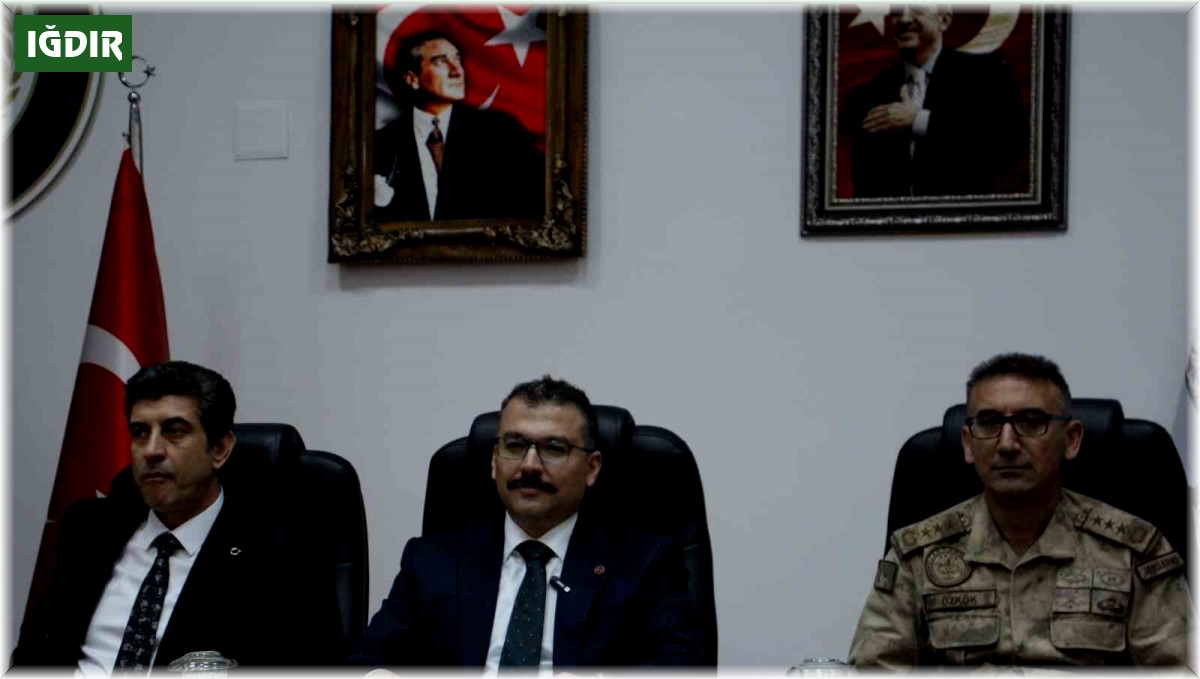 Iğdır'da asayiş ve güvenlik toplantısı