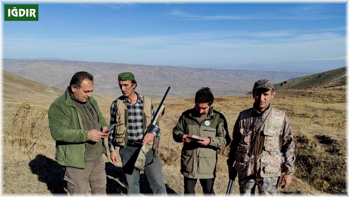 Iğdır'da av koruma denetimleri devam ediyor